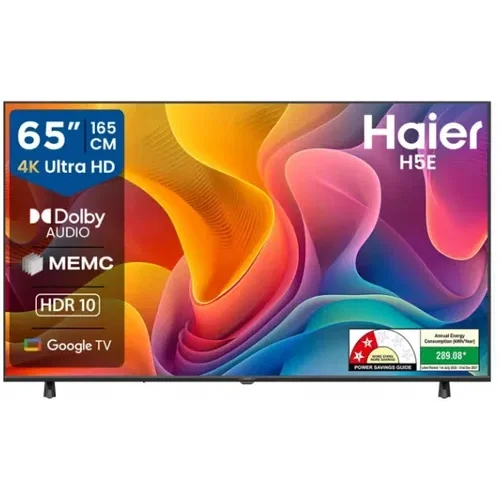 Haier 65H5E 65 inch (165 cm) LED 4K Front