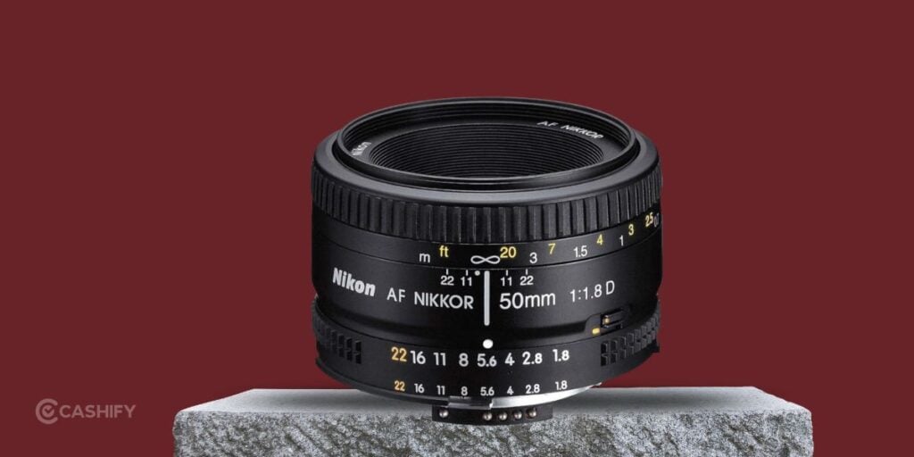 Nikon AF NIKKOR 50mm f/1.8D Prime Lens