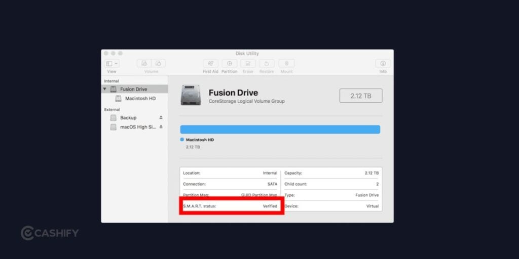 How To Check Hard Drive Health On Mac?